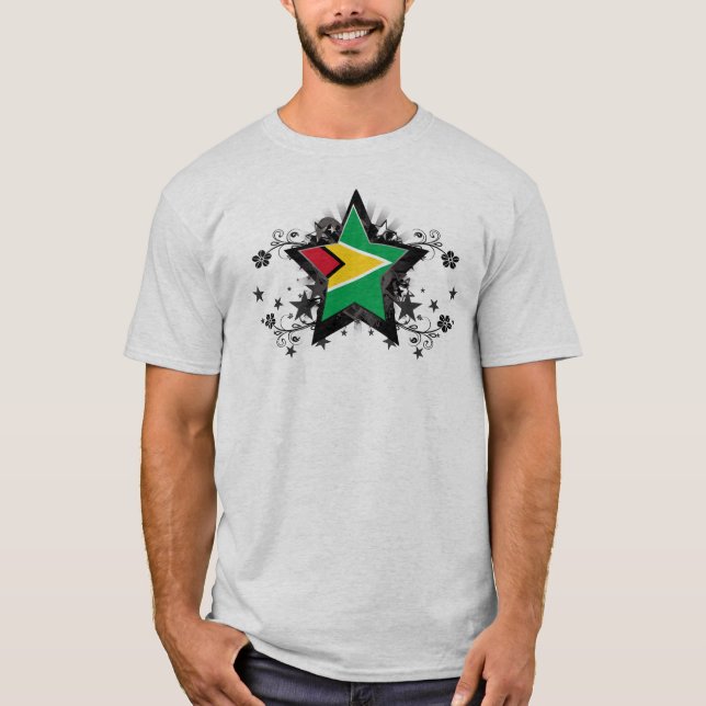 Camiseta Estrela de Guyana (Frente)