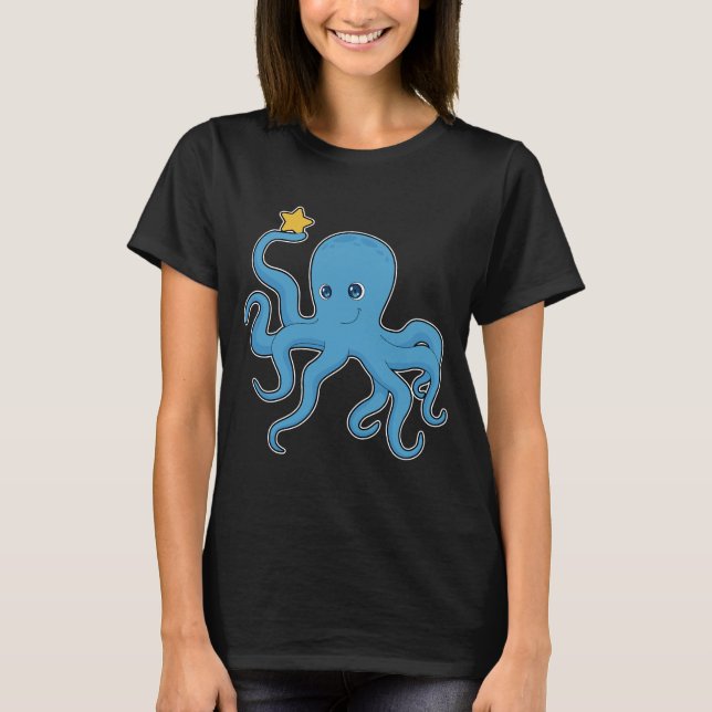 Camiseta Estrela de Octopus (Frente)