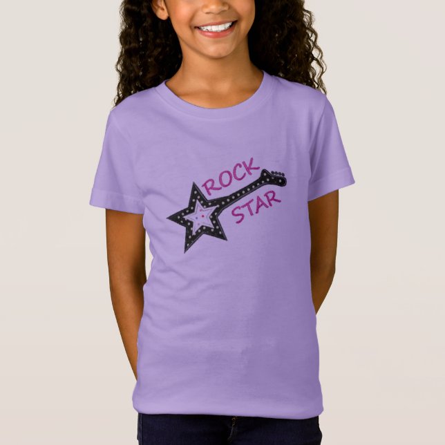 Camiseta Estrela de Rock (Frente)