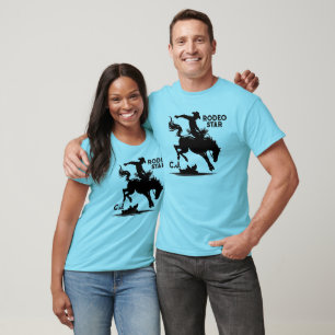 Camiseta Estrela de Rodeio Personalizada