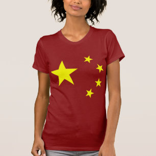 Camiseta Estrela de Sinalizador da China