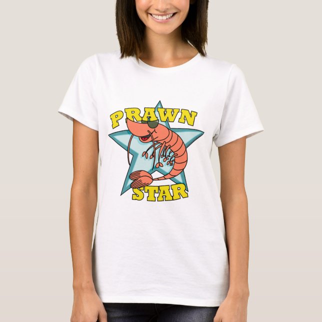 Camiseta Estrela do camarão (Frente)