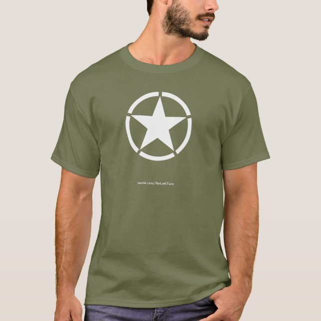 Camiseta Estrela do Exército (Frente)