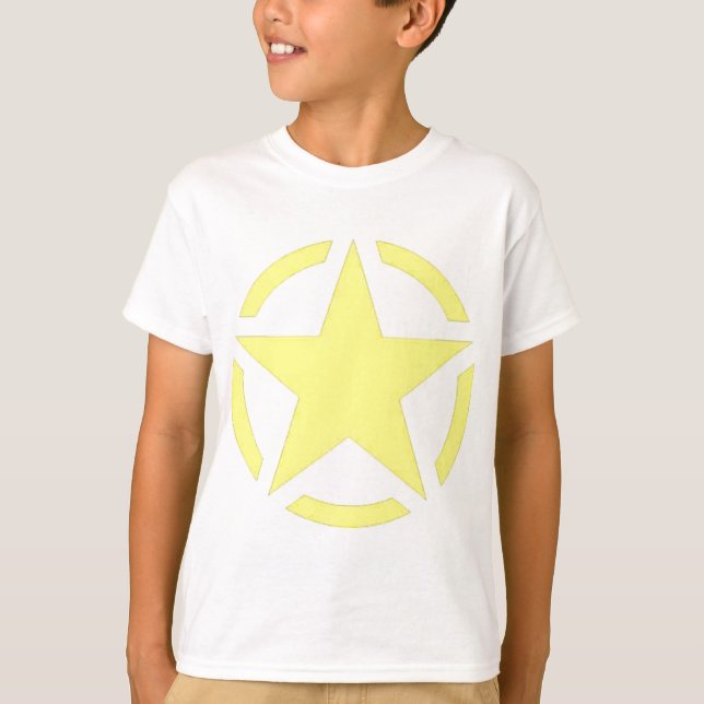 Camiseta estrela do exército (Frente)