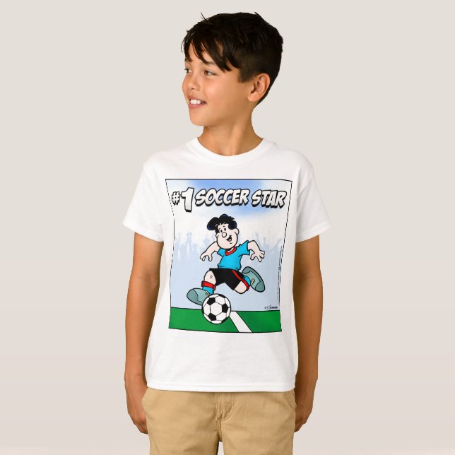 Camiseta Estrela do Futebol (Frente Completa)