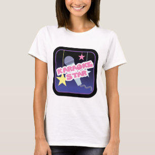 Camiseta estrela do karaokê