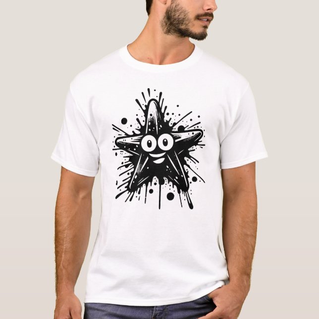 Camiseta Estrela-do-mar (Frente)