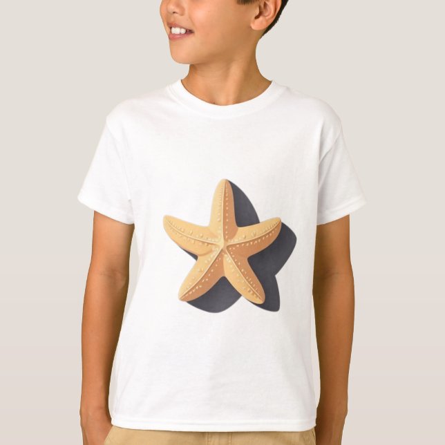 Camiseta Estrela-do-mar e sua Sombra (Frente)