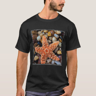 Camiseta Estrela do mar em rochas