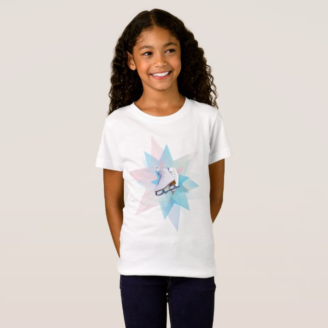 Camiseta Estrela do patinador (Frente Completa)