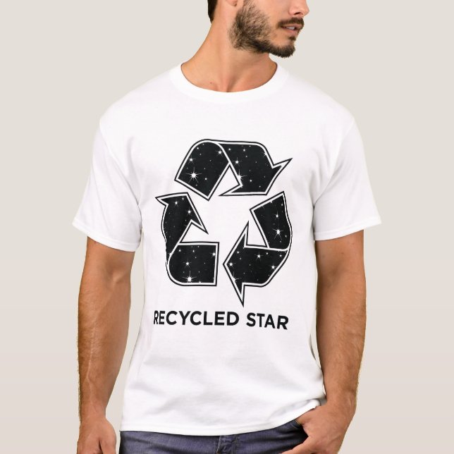 Camiseta Estrela do reciclado (Frente)