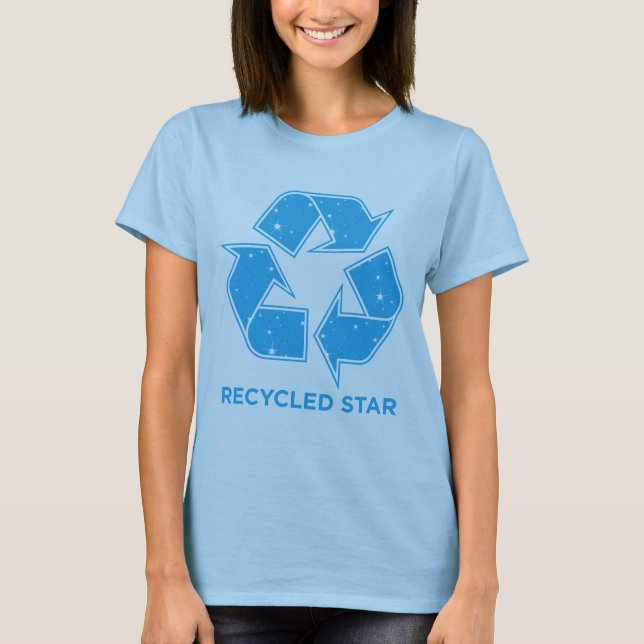 Camiseta Estrela do reciclado (Frente)