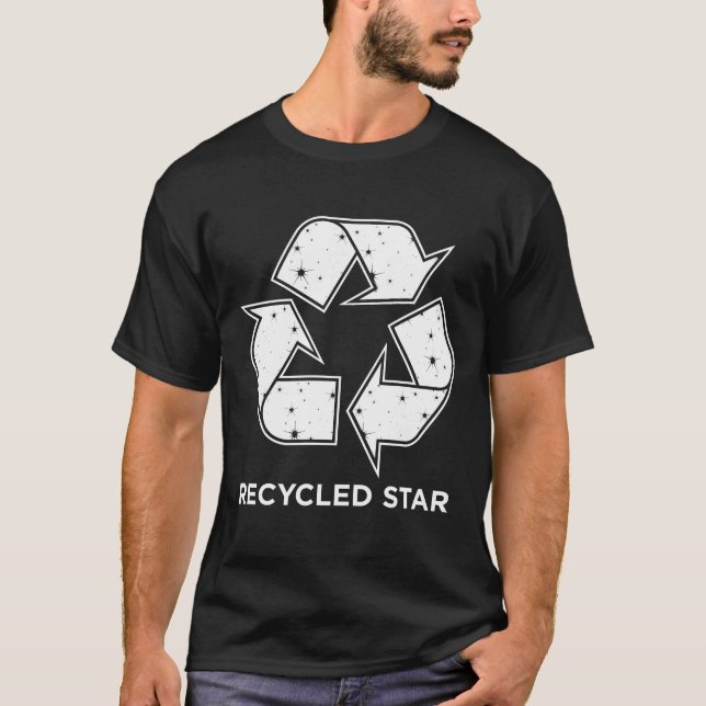 Camiseta Estrela do reciclado (Frente)