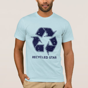 Camiseta Estrela do reciclado