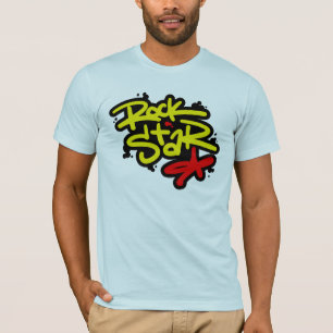 Camiseta Estrela do rock