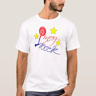 Camiseta Estrela do rock de Pinoy