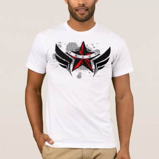 Camiseta Estrela do rock dos homens