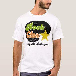 Camiseta Estrela do rock em a noite - gerente do