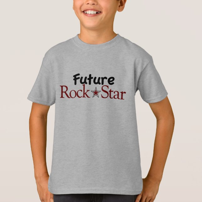 Camiseta Estrela do rock futura (Frente)