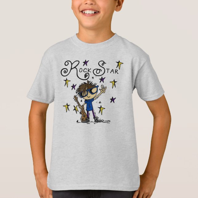 Camiseta Estrela do rock triguenha (Frente)