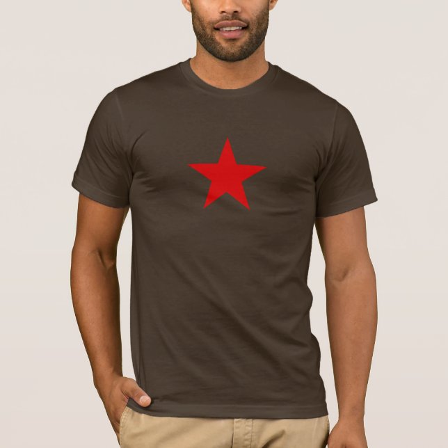 Camiseta Estrela do vermelho de Jugoslávia (Frente)