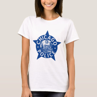 Camiseta ESTRELA do VINTAGE da polícia de Chicago