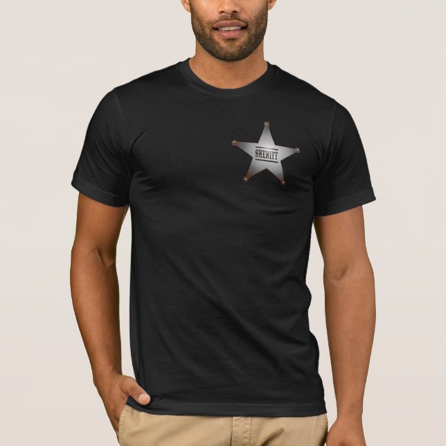 Camiseta Estrela do xerife (Frente)