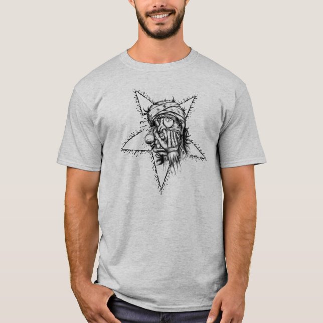 Camiseta Estrela do zombi (Frente)
