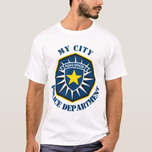 Camiseta Estrela feita sob encomenda do agente da polícia