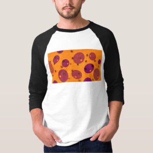 Camiseta Estrela Feliz de Chanucá de SlipperyJoe de David m