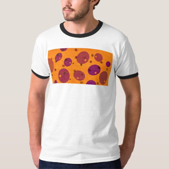 Camiseta Estrela Feliz de Chanucá de SlipperyJoe de David m (Frente)