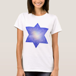Camiseta Estrela Mágica brilhante do Humor Judaico David