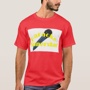 Camiseta Estrela mundial do karaoke