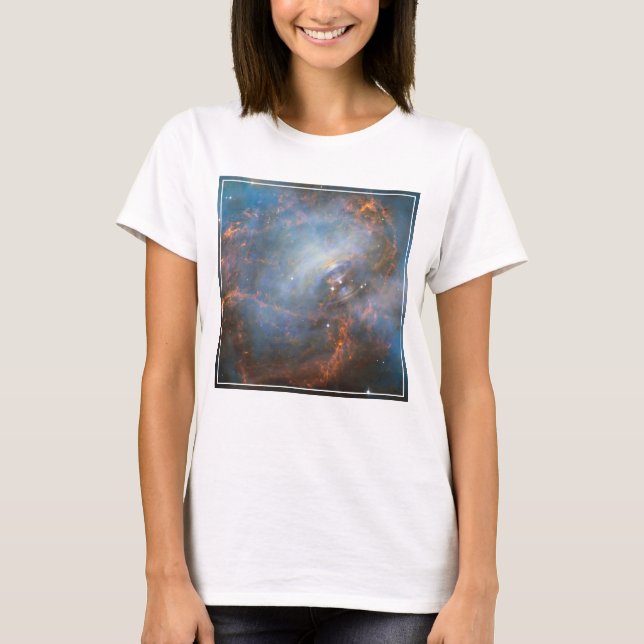 Camiseta Estrela Neutrônica Central Na Nebulosa Do Carangue (Frente)