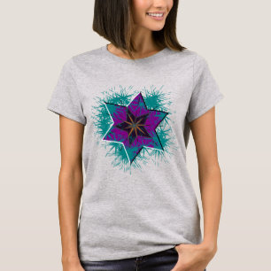 Camiseta Estrela Ninja Mágica Cósmica