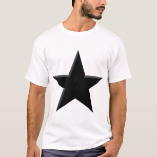 Camiseta Estrela - Preta