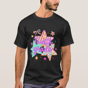 Camiseta Estrela retrô quarta série de volta à escola 4ª sé