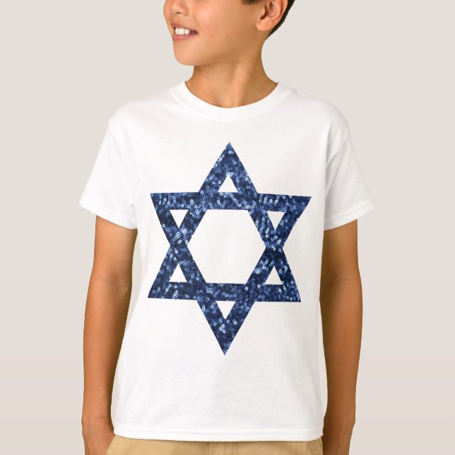 Camiseta estrela sequencial de david (Frente)