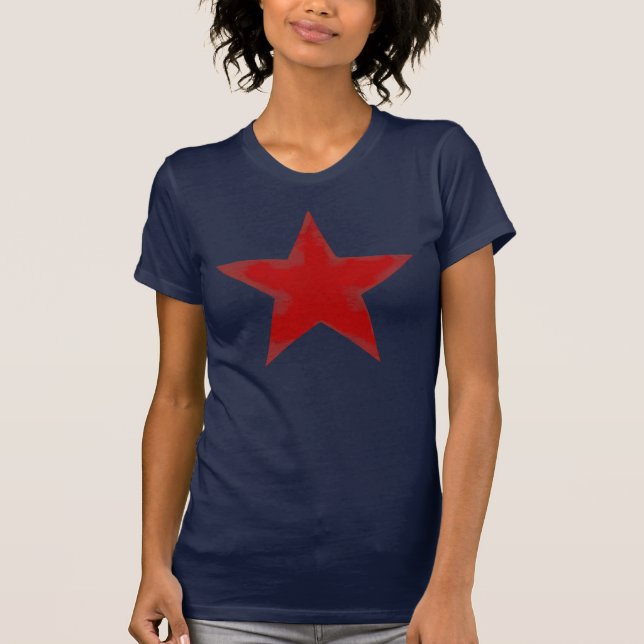 Camiseta Estrela vermelha (Frente)