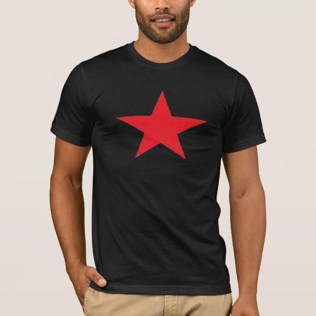 Camiseta Estrela vermelha (Frente)