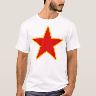 Camiseta Estrela vermelha comunista