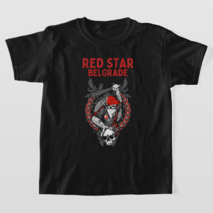 Camiseta Estrela Vermelha Crvena Zvezda