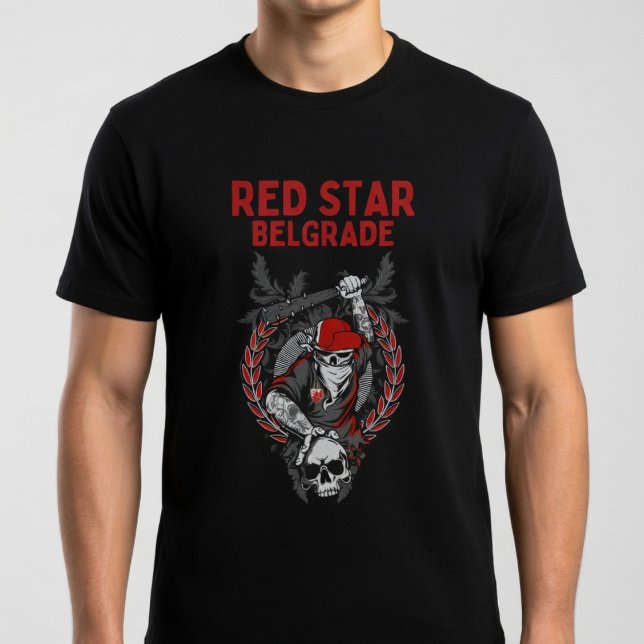 Camiseta Estrela Vermelha Crvena Zvezda  (Criador carregado)