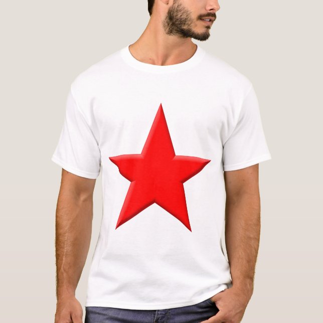 Camiseta Estrela - Vermelho (Frente)