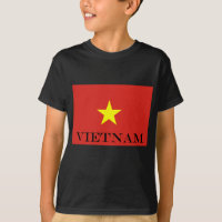 Estrela vietnamita com bandeira do Vietname