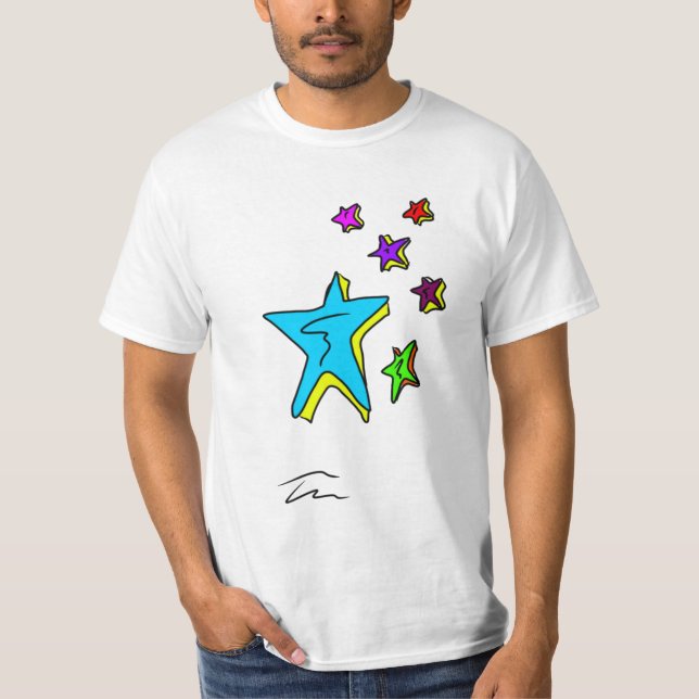 Camiseta estrelas (Frente)