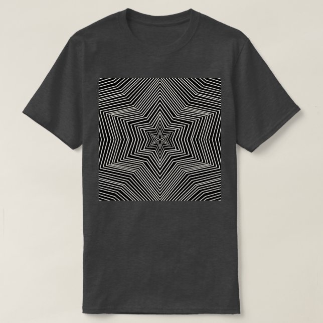 Camiseta Estrelas A Sobrevivência Do Horizonte (Frente do Design)
