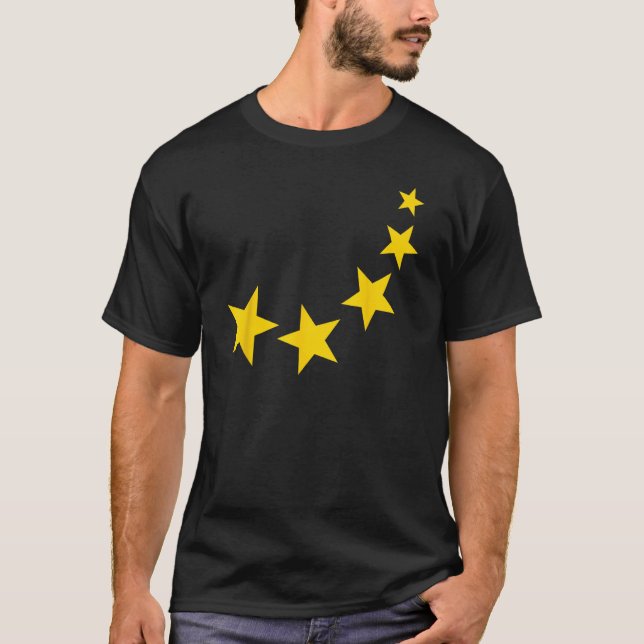 Camiseta Estrelas amarelas (Frente)