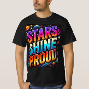 Camiseta Estrelas Brilham