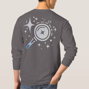 Camiseta Estrelas brilhantes, farol da Idade Digital Sem Li